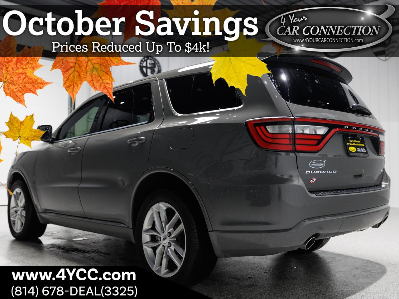 2022 Dodge Durango GT Plus AWD 7-Passenger Cranberry PA