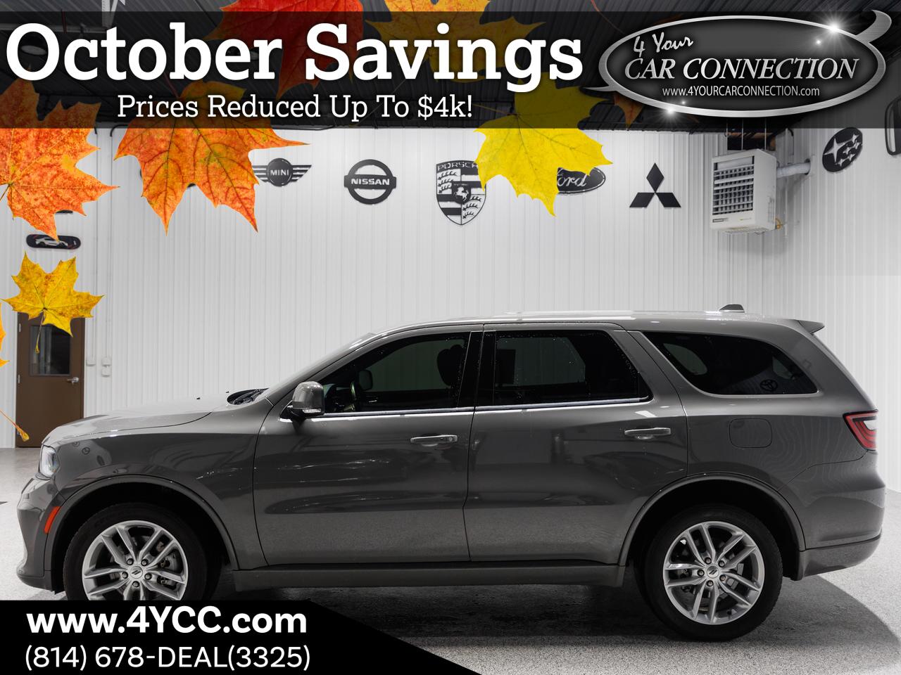 2022 Dodge Durango GT Plus AWD 7-Passenger Cranberry PA