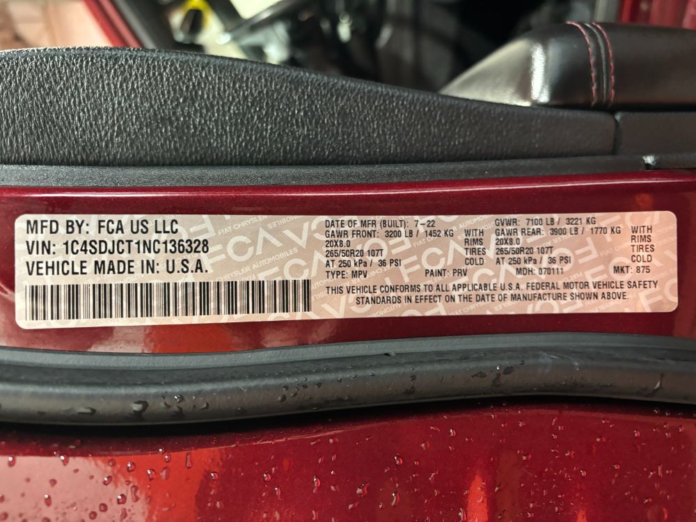 2022 Dodge Durango R/T AWD Franklin OH