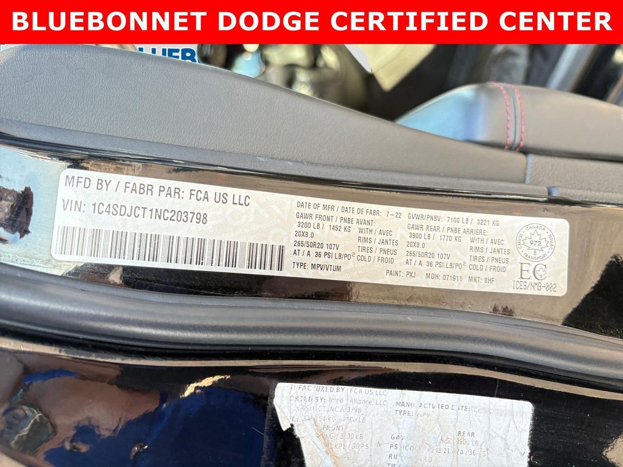 2022 Dodge Durango R/T Plus New Braunfels TX