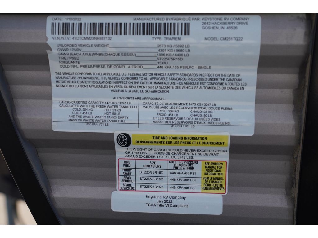 2022 Dutchmen Coleman M-251TQ Price UT