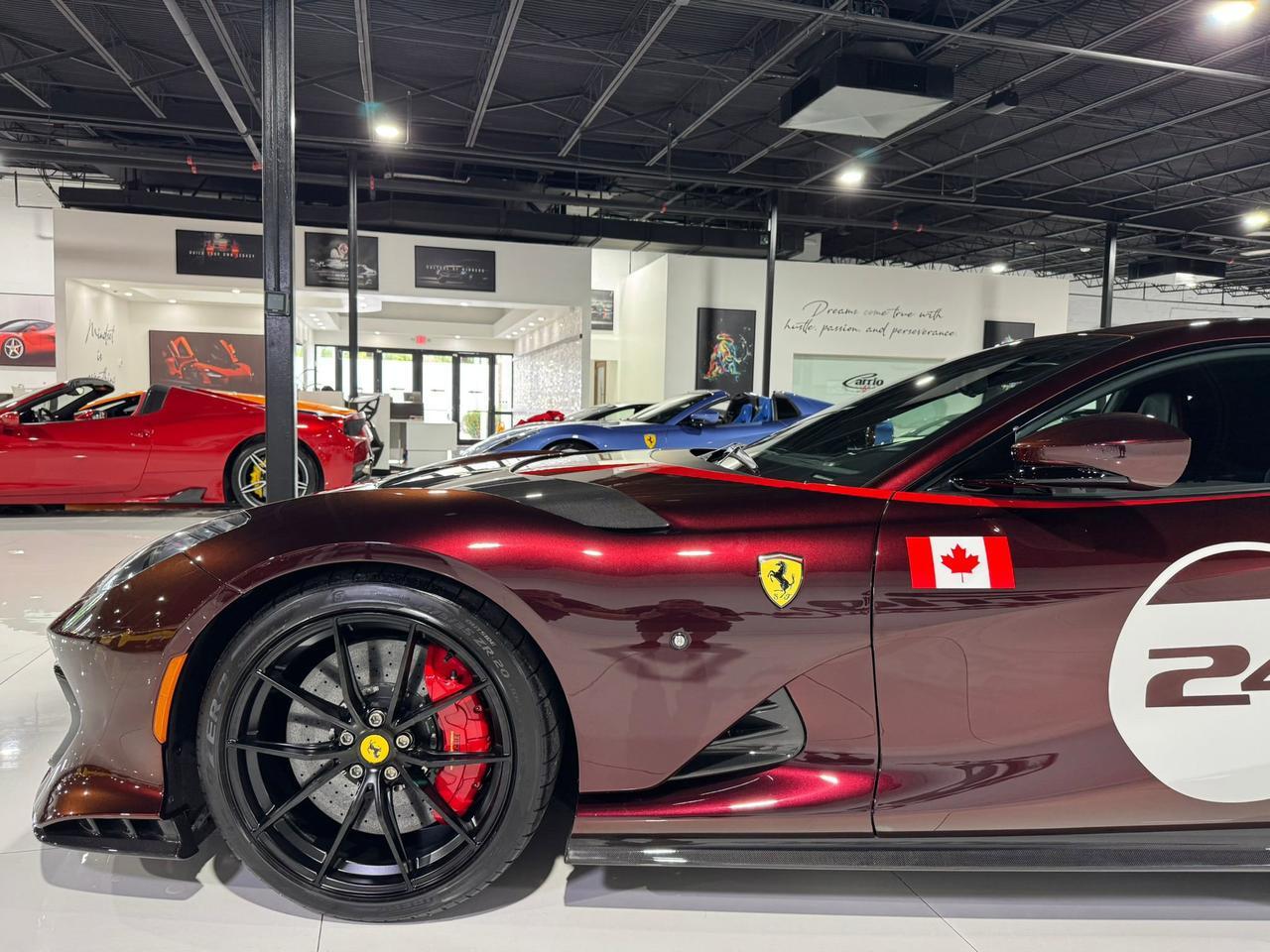 2022 Ferrari 812 Competizione TAILOR MADE 10TH ANNIVERSARY CAVALCADE CAR!! 1/10 in Rosso Taormina paint, many Extra-Range options! Fort Lauderdale FL