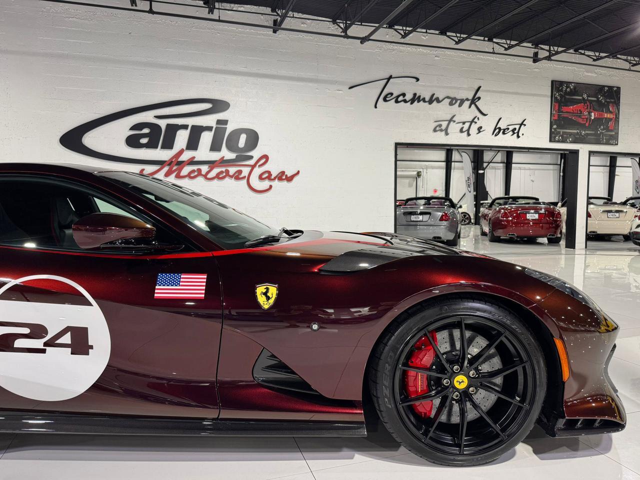 2022 Ferrari 812 Competizione TAILOR MADE 10TH ANNIVERSARY CAVALCADE CAR!! 1/10 in Rosso Taormina paint, many Extra-Range options! Fort Lauderdale FL