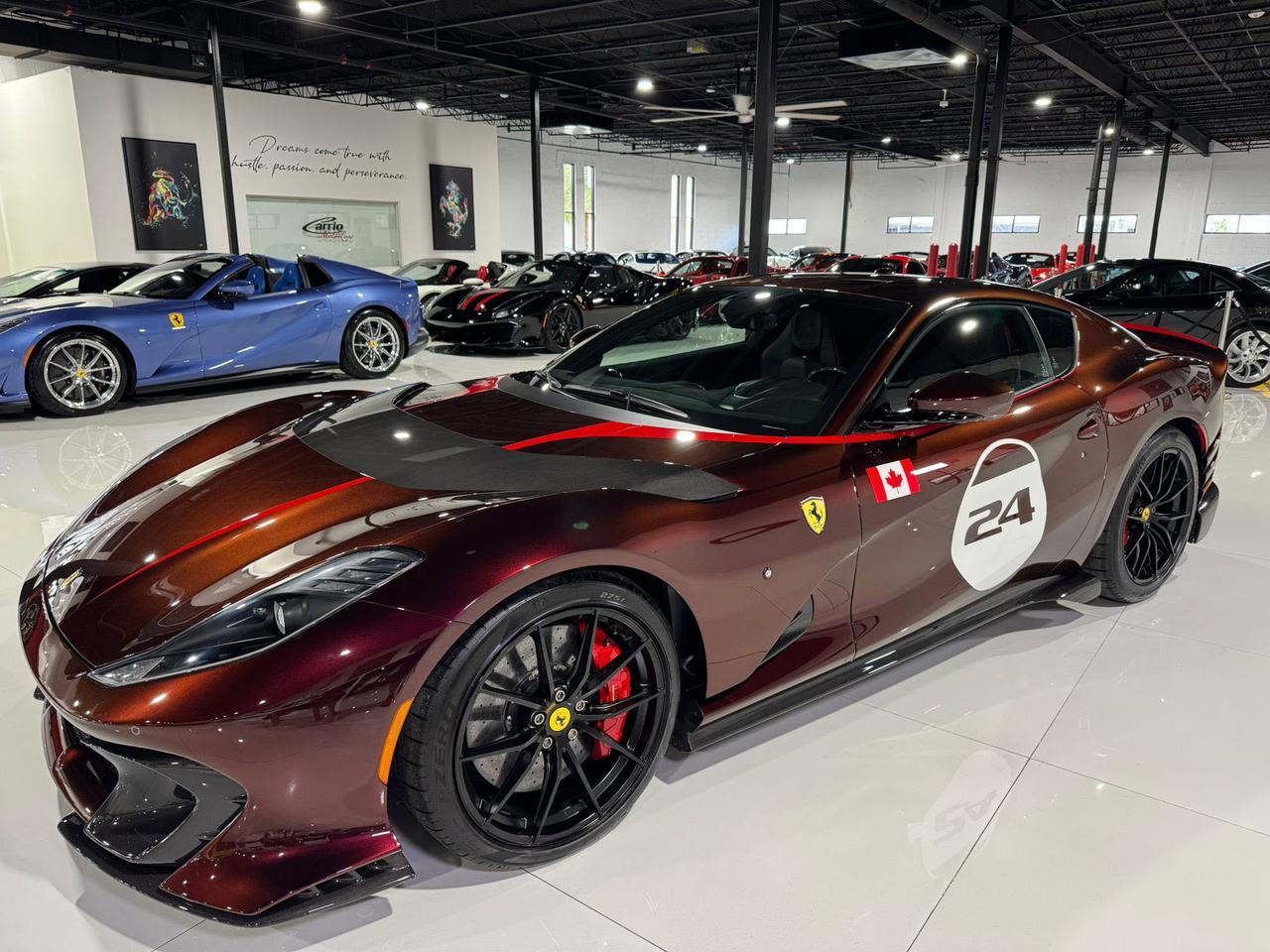 2022 Ferrari 812 Competizione TAILOR MADE 10TH ANNIVERSARY CAVALCADE CAR!! 1/10 in Rosso Taormina paint, many Extra-Range options! Fort Lauderdale FL