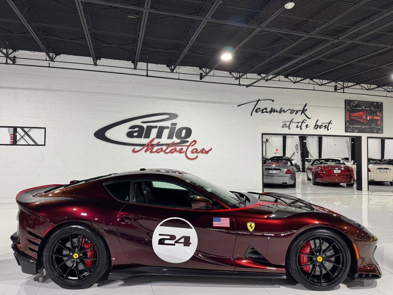 2022 Ferrari 812 Competizione TAILOR MADE 10TH ANNIVERSARY CAVALCADE CAR!! 1/10 in Rosso Taormina paint, many Extra-Range options! Fort Lauderdale FL