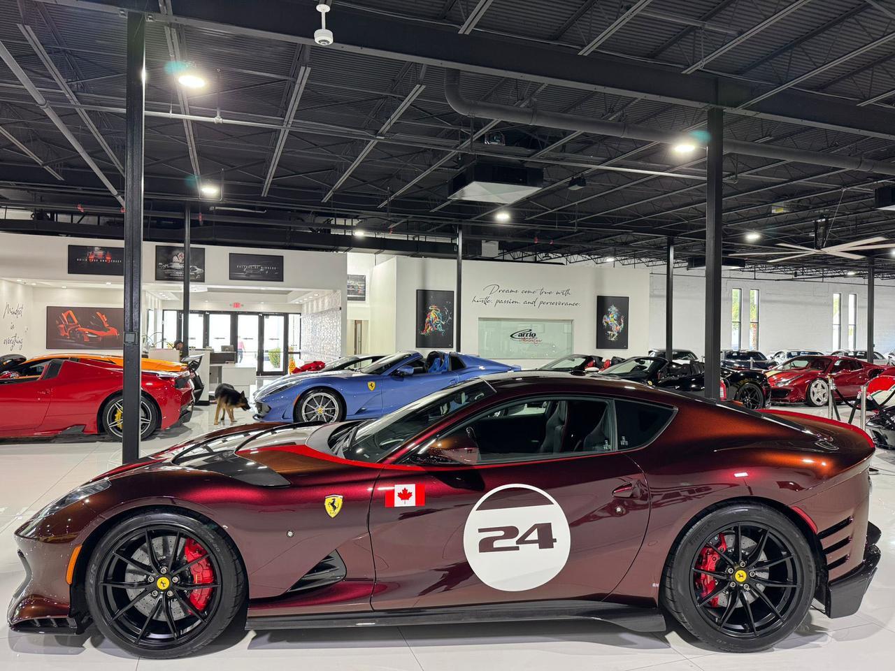 2022 Ferrari 812 Competizione TAILOR MADE 10TH ANNIVERSARY CAVALCADE CAR!! 1/10 in Rosso Taormina paint, many Extra-Range options! Fort Lauderdale FL