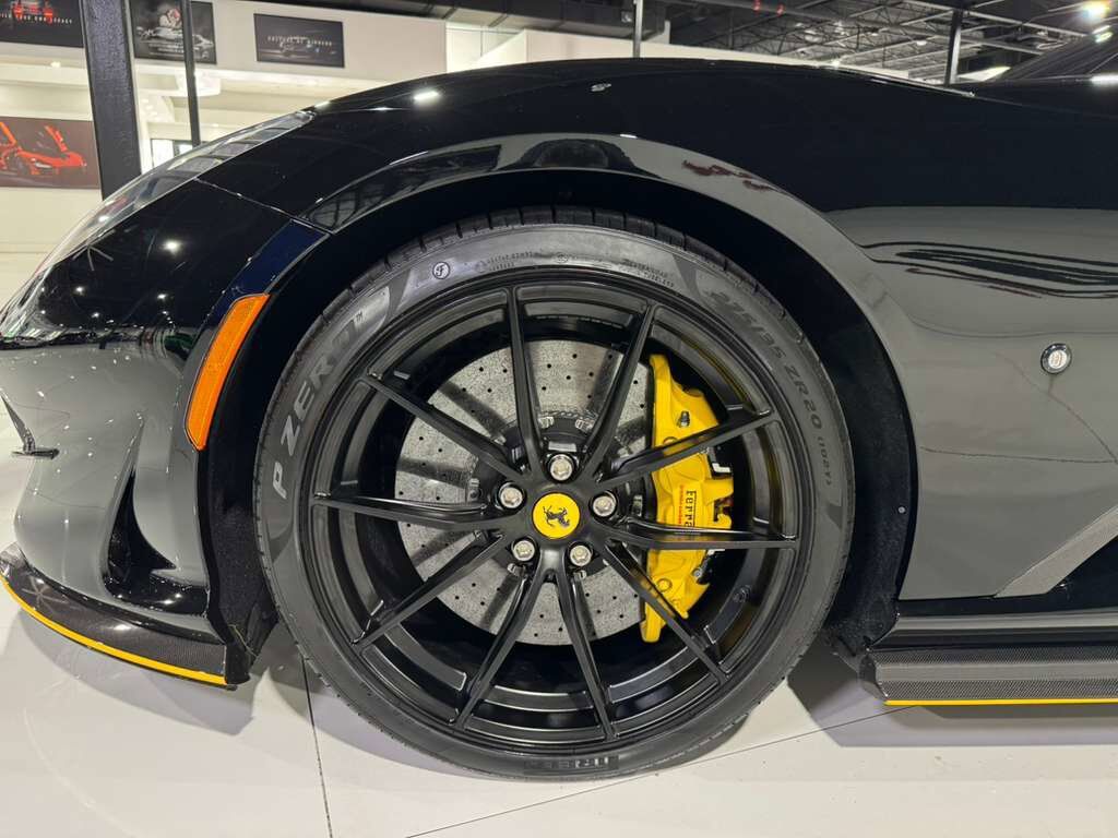 2022 Ferrari 812 GTS Nero B/B paint, Cuoio interior, suspension lifter, forged racing wheels, carbon galore AND MORE!! Fort Lauderdale FL