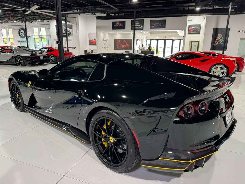 2022 Ferrari 812 GTS Nero B/B paint, Cuoio interior, suspension lifter, forged racing wheels, carbon galore AND MORE!! Fort Lauderdale FL