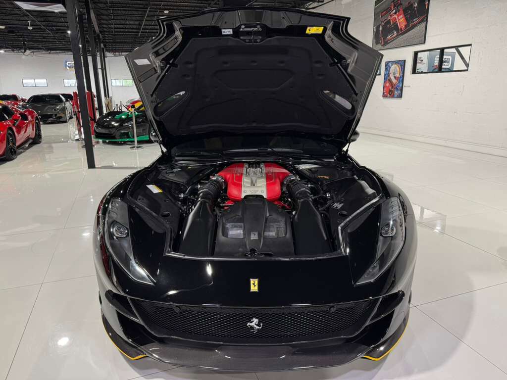 2022 Ferrari 812 GTS Nero B/B paint, Cuoio interior, suspension lifter, forged racing wheels, carbon galore AND MORE!! Fort Lauderdale FL