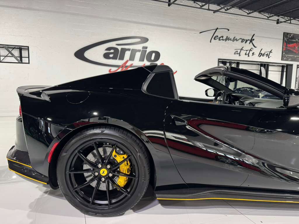 2022 Ferrari 812 GTS Nero B/B paint, Cuoio interior, suspension lifter, forged racing wheels, carbon galore AND MORE!! Fort Lauderdale FL