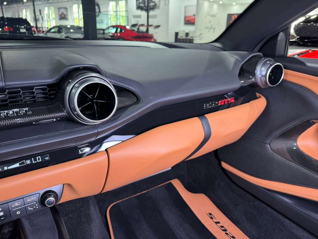 2022 Ferrari 812 GTS Nero B/B paint, Cuoio interior, suspension lifter, forged racing wheels, carbon galore AND MORE!! Fort Lauderdale FL