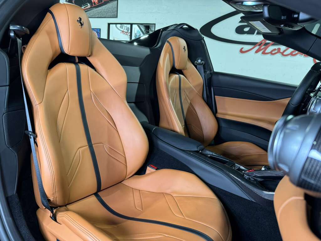 2022 Ferrari 812 GTS Nero B/B paint, Cuoio interior, suspension lifter, forged racing wheels, carbon galore AND MORE!! Fort Lauderdale FL