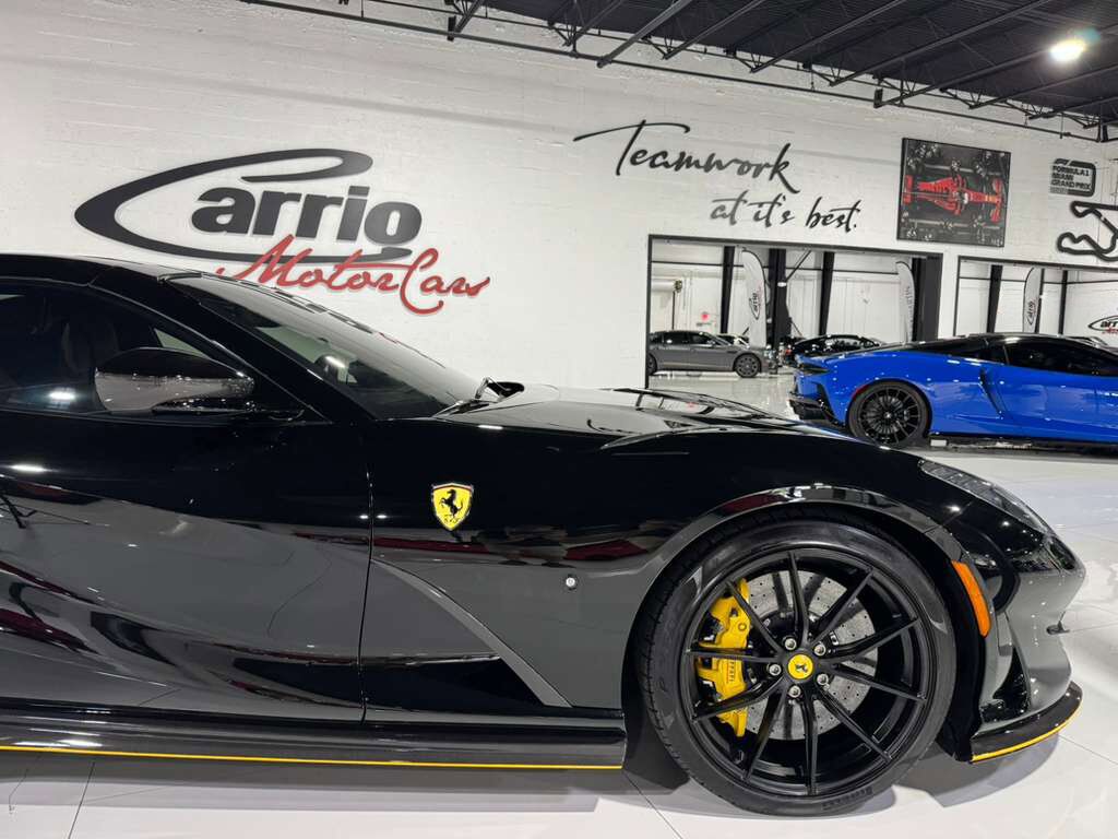 2022 Ferrari 812 GTS Nero B/B paint, Cuoio interior, suspension lifter, forged racing wheels, carbon galore AND MORE!! Fort Lauderdale FL