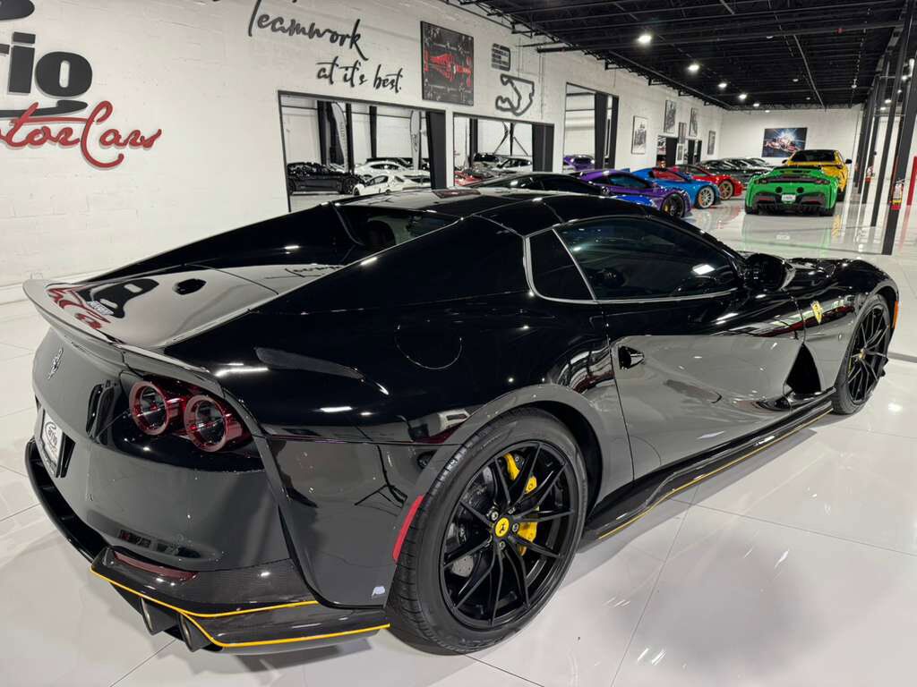 2022 Ferrari 812 GTS Nero B/B paint, Cuoio interior, suspension lifter, forged racing wheels, carbon galore AND MORE!! Fort Lauderdale FL