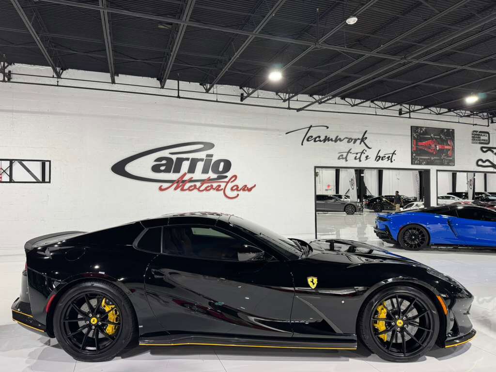 2022 Ferrari 812 GTS Nero B/B paint, Cuoio interior, suspension lifter, forged racing wheels, carbon galore AND MORE!! Fort Lauderdale FL