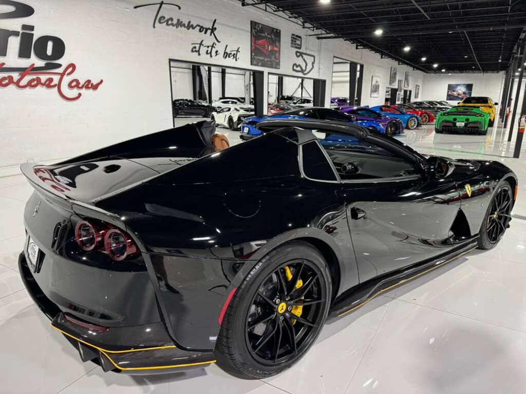 2022 Ferrari 812 GTS Nero B/B paint, Cuoio interior, suspension lifter, forged racing wheels, carbon galore AND MORE!! Fort Lauderdale FL