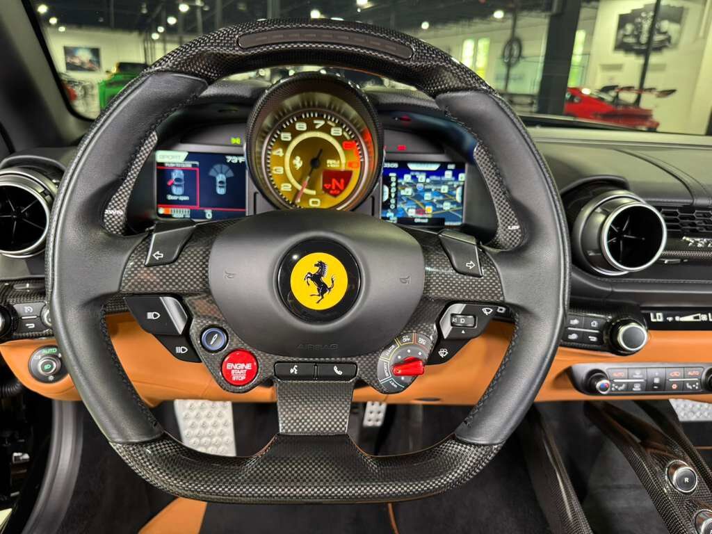 2022 Ferrari 812 GTS Nero B/B paint, Cuoio interior, suspension lifter, forged racing wheels, carbon galore AND MORE!! Fort Lauderdale FL