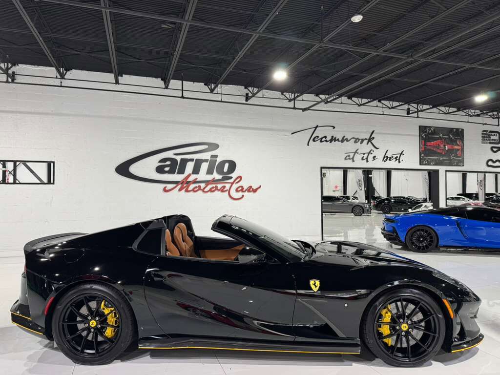 2022 Ferrari 812 GTS Nero B/B paint, Cuoio interior, suspension lifter, forged racing wheels, carbon galore AND MORE!! Fort Lauderdale FL