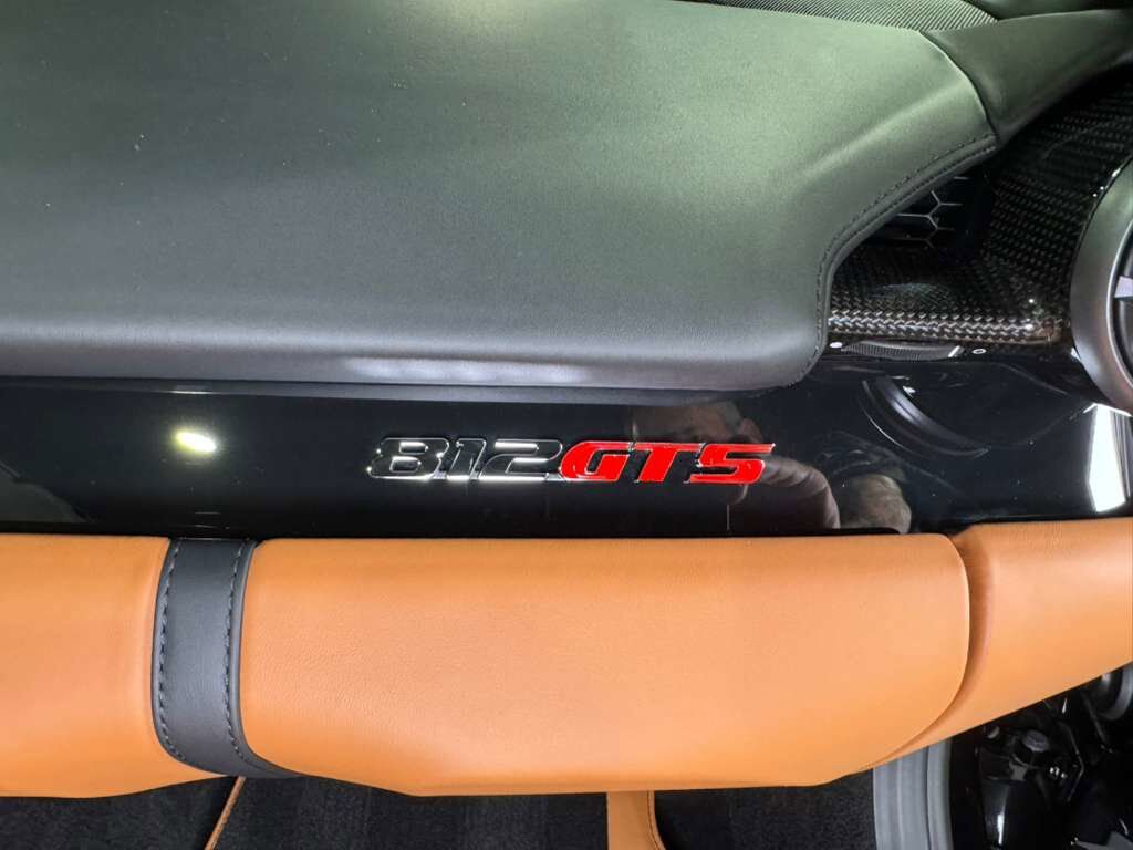 2022 Ferrari 812 GTS Nero B/B paint, Cuoio interior, suspension lifter, forged racing wheels, carbon galore AND MORE!! Fort Lauderdale FL