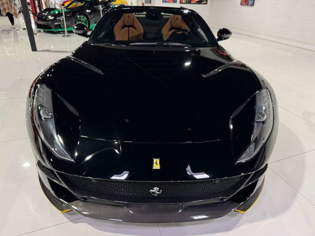2022 Ferrari 812 GTS Nero B/B paint, Cuoio interior, suspension lifter, forged racing wheels, carbon galore AND MORE!! Fort Lauderdale FL