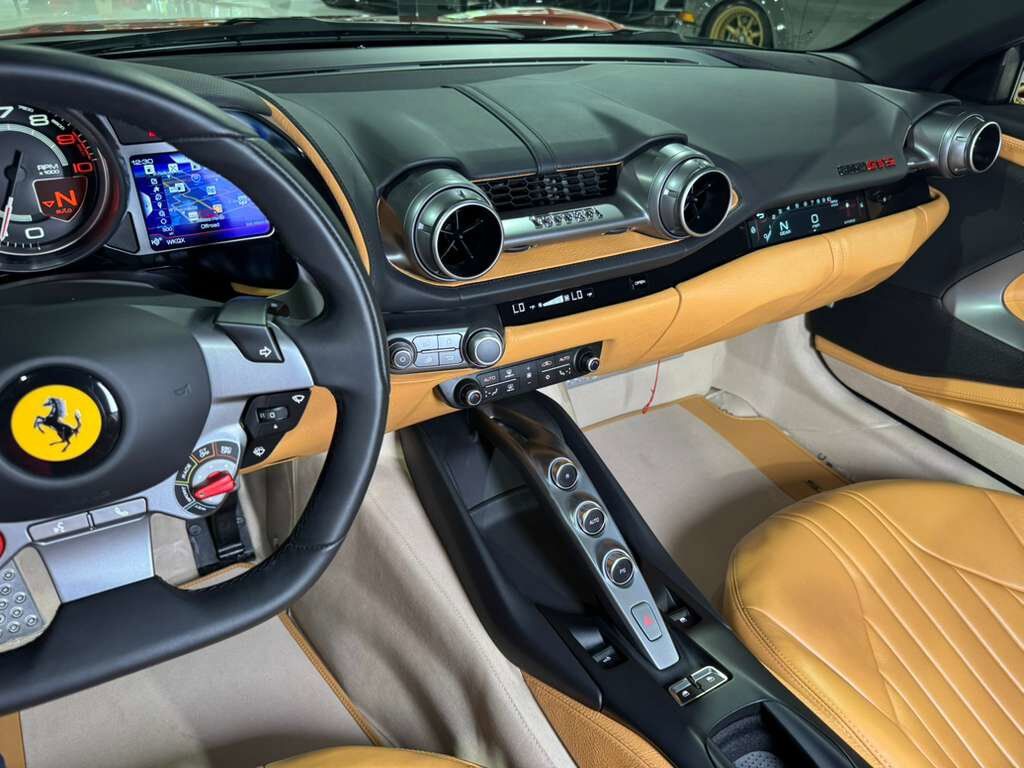 2022 Ferrari 812 GTS TAILOR MADE BUILD! Ispirazioni, Rosso Metallic paint, bespoke interior, passenger display AND MORE!! Fort Lauderdale FL