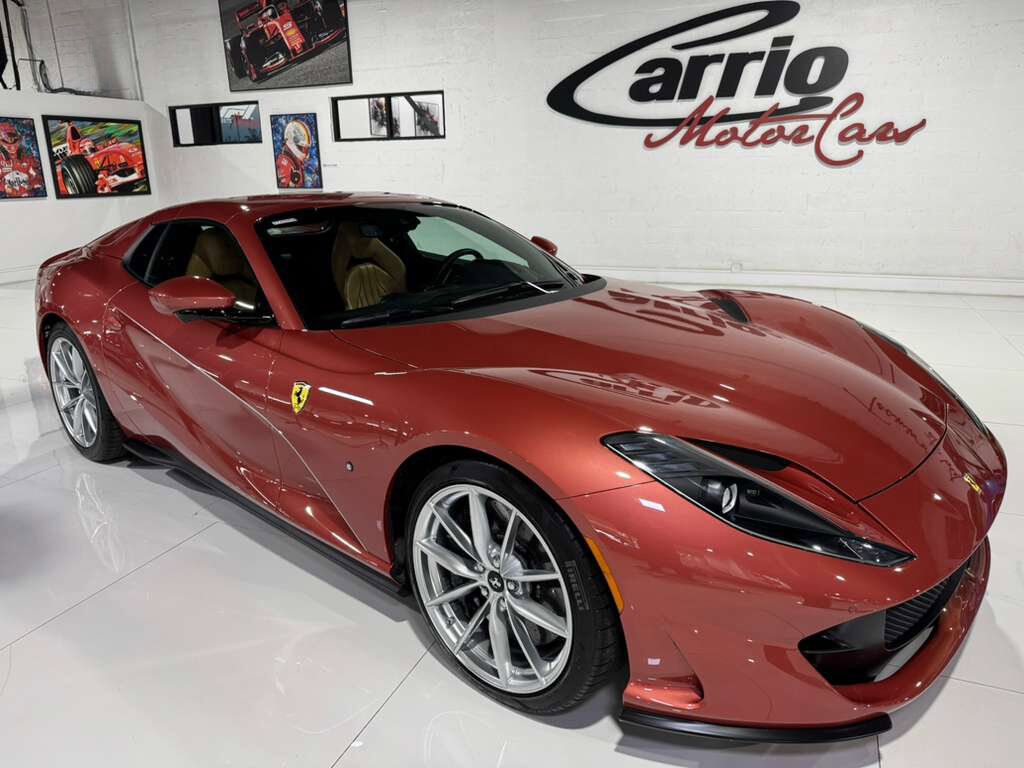 2022 Ferrari 812 GTS TAILOR MADE BUILD! Ispirazioni, Rosso Metallic paint, bespoke interior, passenger display AND MORE!! Fort Lauderdale FL