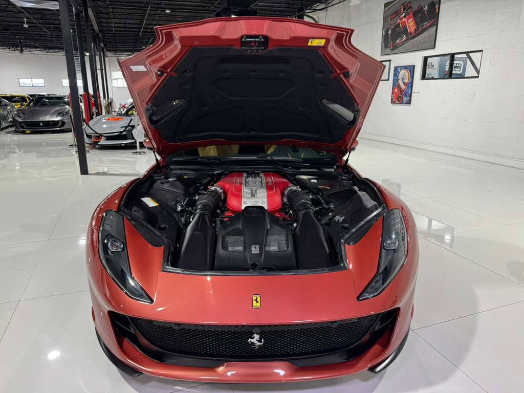 2022 Ferrari 812 GTS TAILOR MADE BUILD! Ispirazioni, Rosso Metallic paint, bespoke interior, passenger display AND MORE!! Fort Lauderdale FL