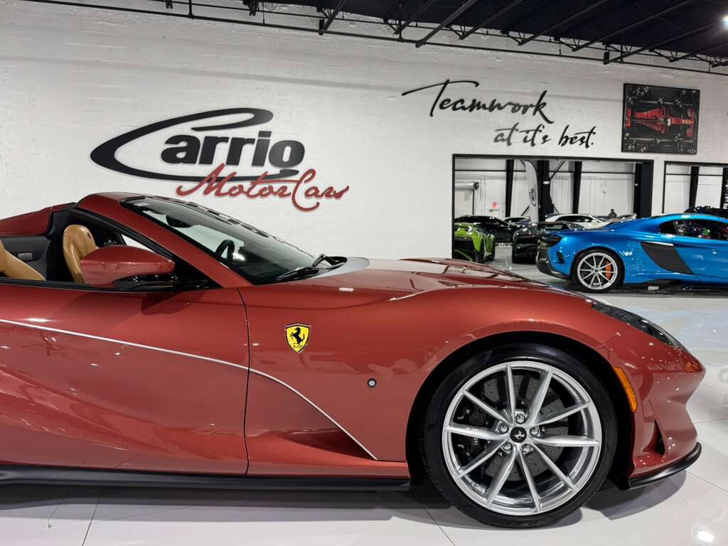 2022 Ferrari 812 GTS TAILOR MADE BUILD! Ispirazioni, Rosso Metallic paint, bespoke interior, passenger display AND MORE!! Fort Lauderdale FL