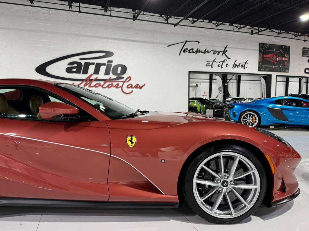 2022 Ferrari 812 GTS TAILOR MADE BUILD! Ispirazioni, Rosso Metallic paint, bespoke interior, passenger display AND MORE!! Fort Lauderdale FL