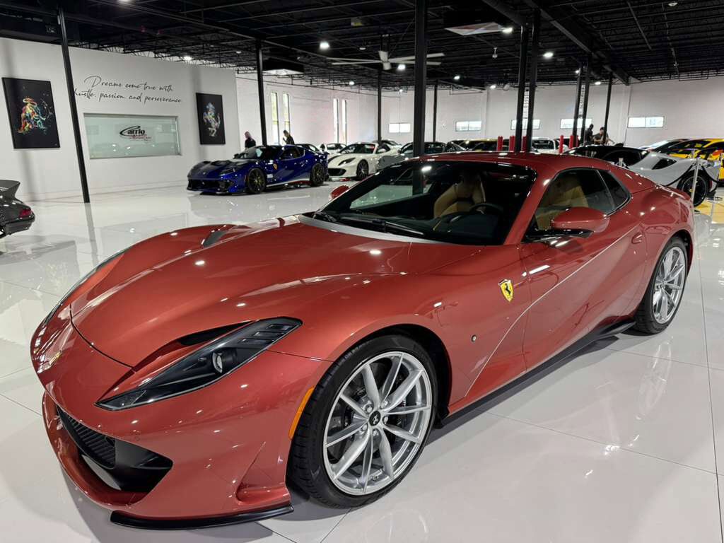 2022 Ferrari 812 GTS TAILOR MADE BUILD! Ispirazioni, Rosso Metallic paint, bespoke interior, passenger display AND MORE!! Fort Lauderdale FL
