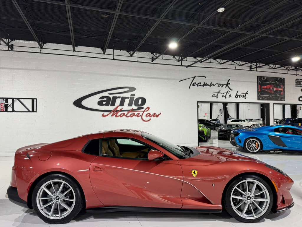 2022 Ferrari 812 GTS TAILOR MADE BUILD! Ispirazioni, Rosso Metallic paint, bespoke interior, passenger display AND MORE!! Fort Lauderdale FL