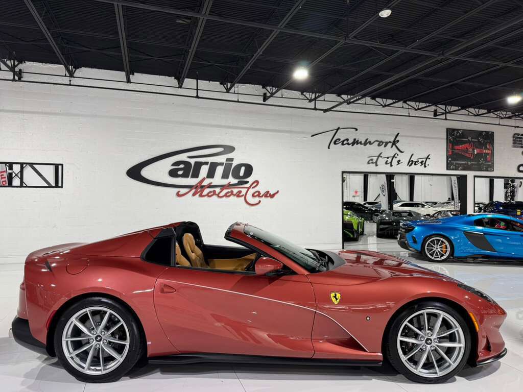 2022 Ferrari 812 GTS TAILOR MADE BUILD! Ispirazioni, Rosso Metallic paint, bespoke interior, passenger display AND MORE!! Fort Lauderdale FL