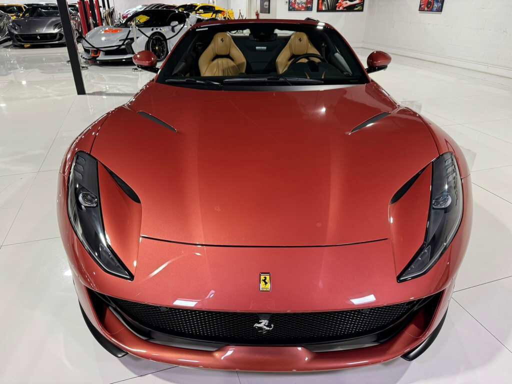 2022 Ferrari 812 GTS TAILOR MADE BUILD! Ispirazioni, Rosso Metallic paint, bespoke interior, passenger display AND MORE!!