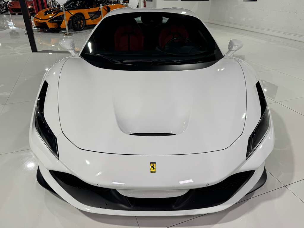 2022 Ferrari F8 Spider Bianco Cervino paint, Rosso Ferrari interior, JBL Professional audio carbon galore AND MUCH MORE!! Fort Lauderdale FL