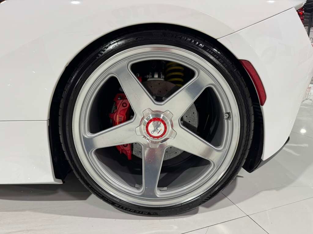 2022 Ferrari F8 Spider Bianco Cervino paint, Rosso Ferrari interior, JBL Professional audio carbon galore AND MUCH MORE!! Fort Lauderdale FL