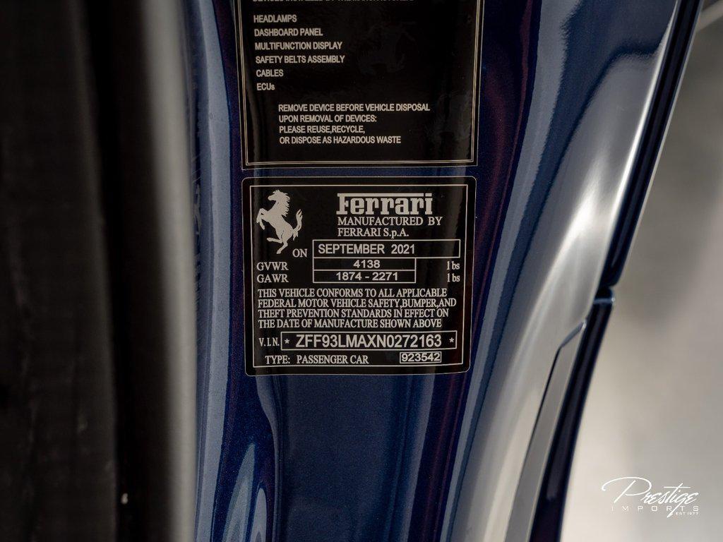 2022 Ferrari F8 Spider Convertible North Miami Beach FL