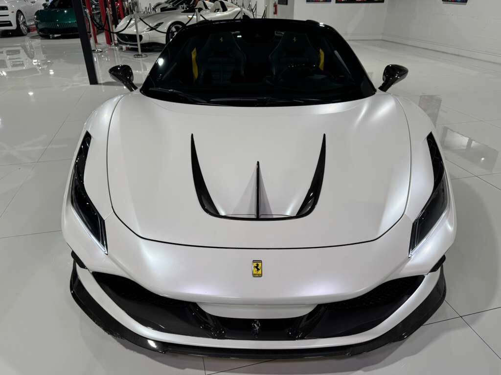 2022 Ferrari F8 Spider suspension lifter,front driving camera,Daytona racing seats w/ lifter, carbon galore AND MUCH MORE!!