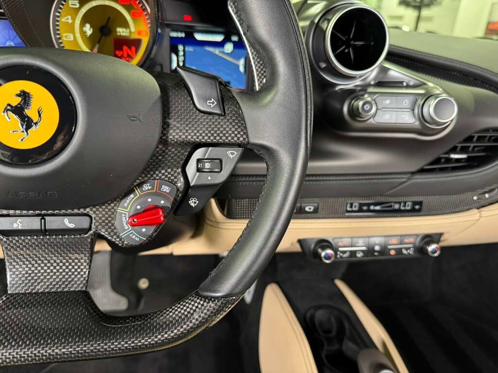 2022 Ferrari F8 Tributo Rosso Corsa paint,Sabbia interior,front lifter, carbon racing seats,JBL audio system AND MUCH MORE!! Fort Lauderdale FL