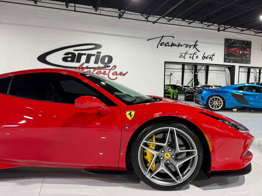 2022 Ferrari F8 Tributo Rosso Corsa paint,Sabbia interior,front lifter, carbon racing seats,JBL audio system AND MUCH MORE!! Fort Lauderdale FL