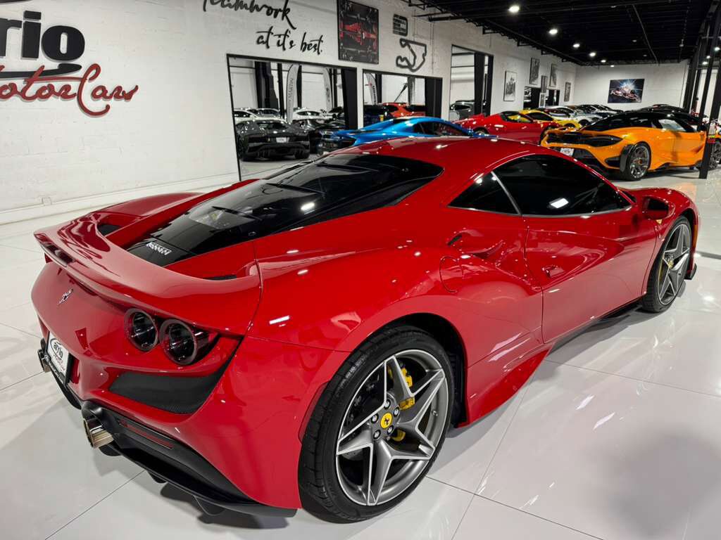 2022 Ferrari F8 Tributo Rosso Corsa paint,Sabbia interior,front lifter, carbon racing seats,JBL audio system AND MUCH MORE!! Fort Lauderdale FL