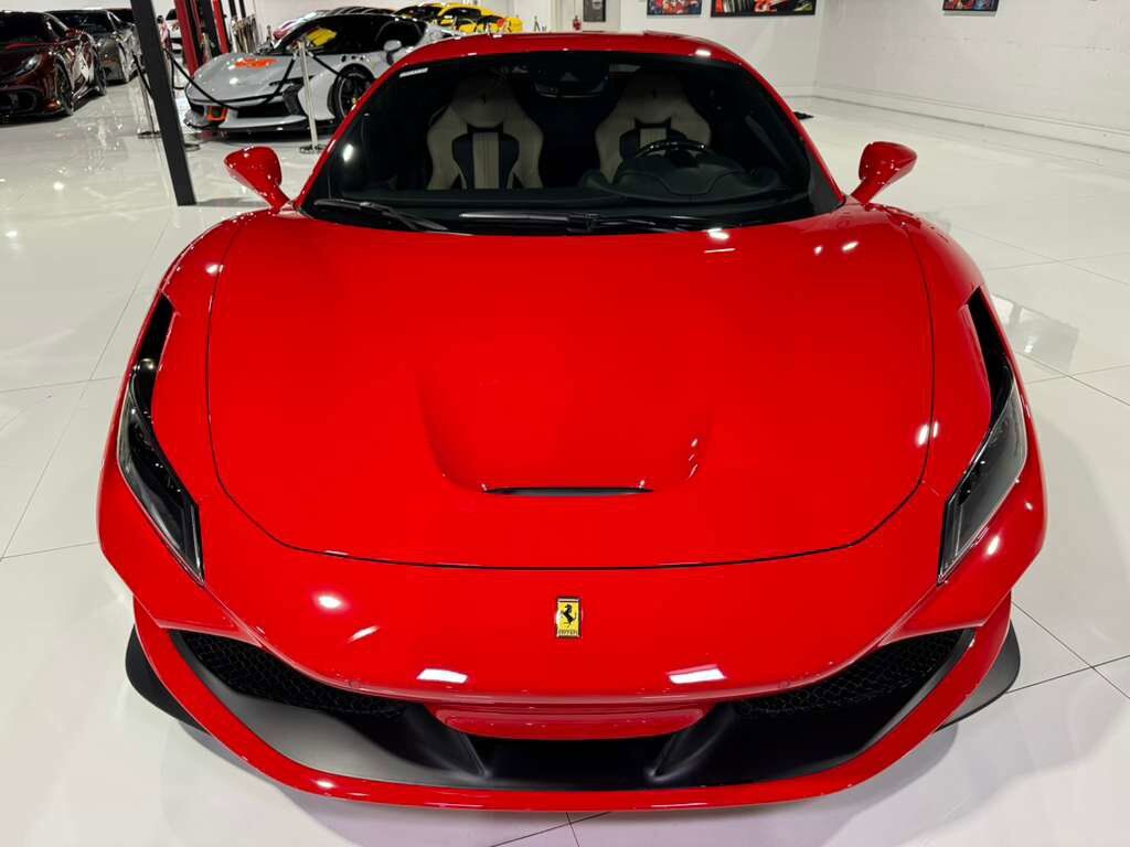 2022 Ferrari F8 Tributo Rosso Corsa paint,Sabbia interior,front lifter, carbon racing seats,JBL audio system AND MUCH MORE!!