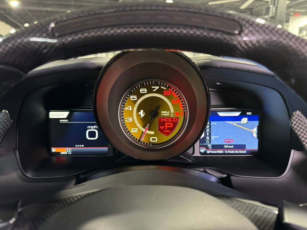 2022 Ferrari F8 Tributo Rosso Corsa paint,Sabbia interior,front lifter, carbon racing seats,JBL audio system AND MUCH MORE!! Fort Lauderdale FL