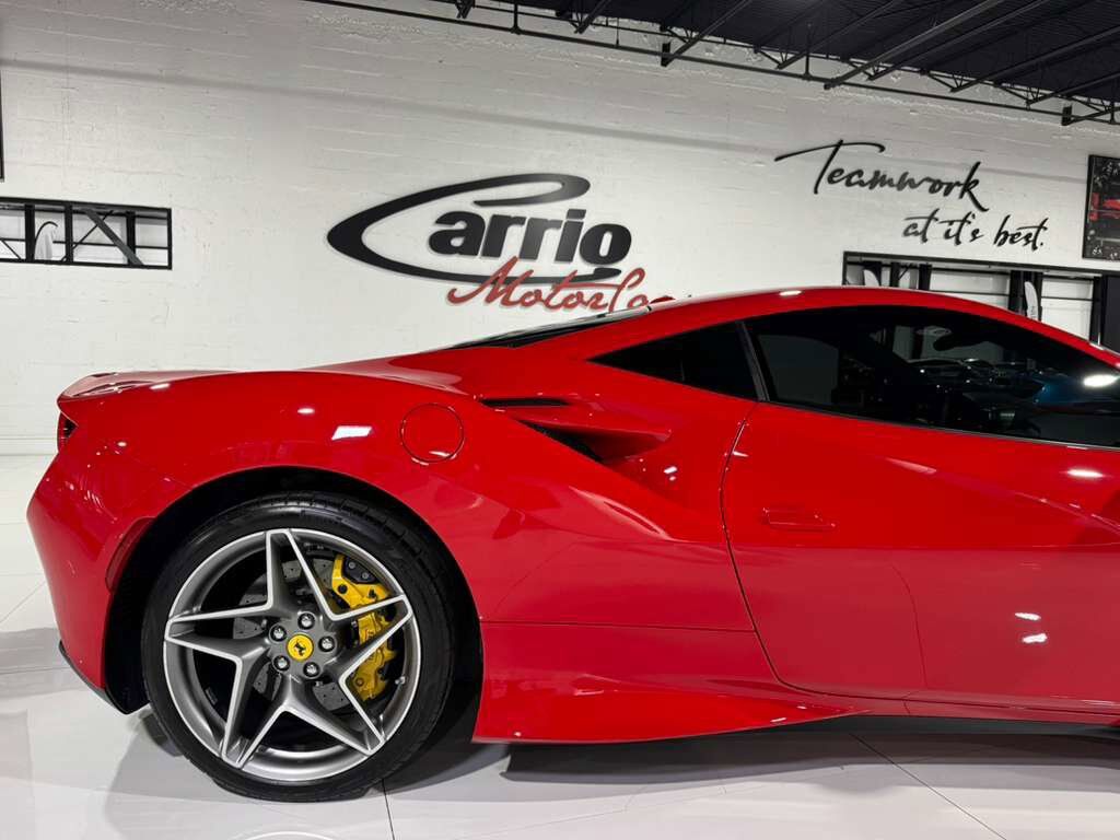 2022 Ferrari F8 Tributo Rosso Corsa paint,Sabbia interior,front lifter, carbon racing seats,JBL audio system AND MUCH MORE!! Fort Lauderdale FL