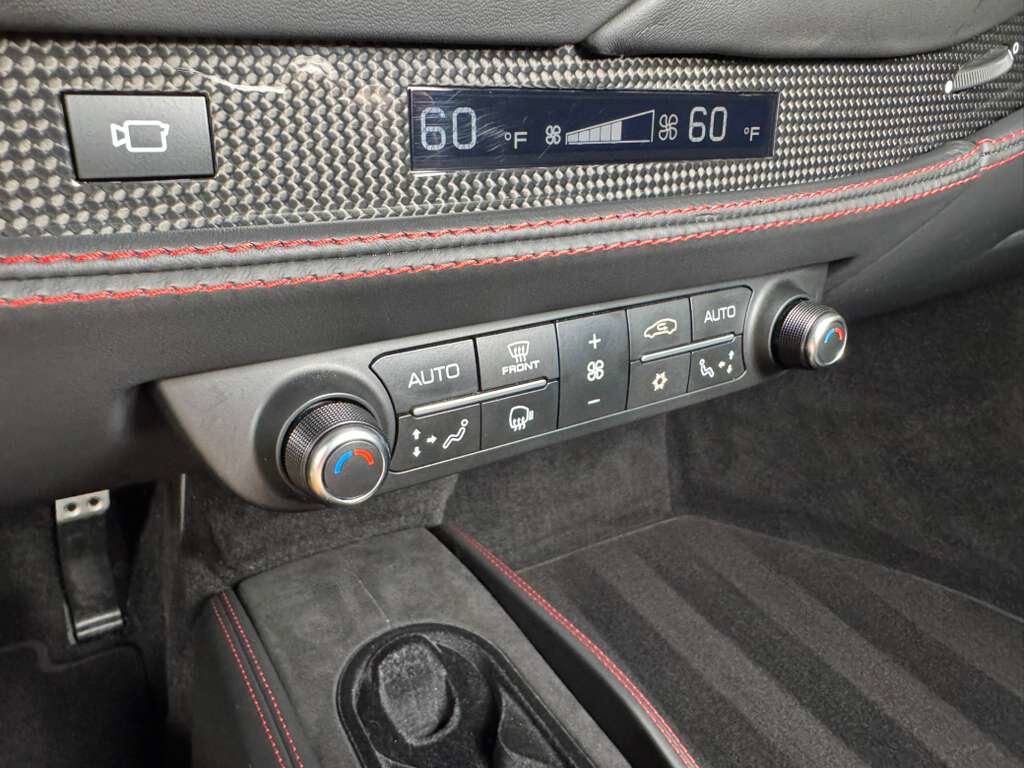 2022 Ferrari F8 Tributo Rosso Scuderia paint, carbon fiber steering wheel + LEDs, passenger display, front camera AND MORE!! Fort Lauderdale FL