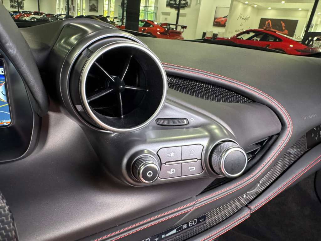 2022 Ferrari F8 Tributo Rosso Scuderia paint, carbon fiber steering wheel + LEDs, passenger display, front camera AND MORE!! Fort Lauderdale FL