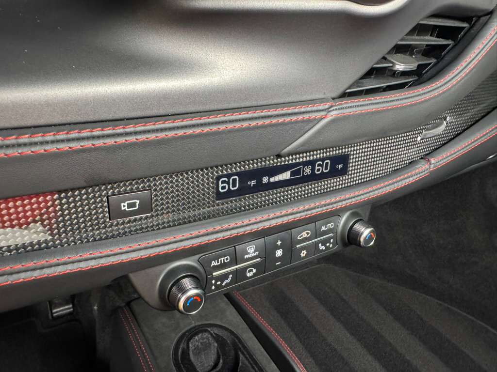 2022 Ferrari F8 Tributo Rosso Scuderia paint, carbon fiber steering wheel + LEDs, passenger display, front camera AND MORE!! Fort Lauderdale FL