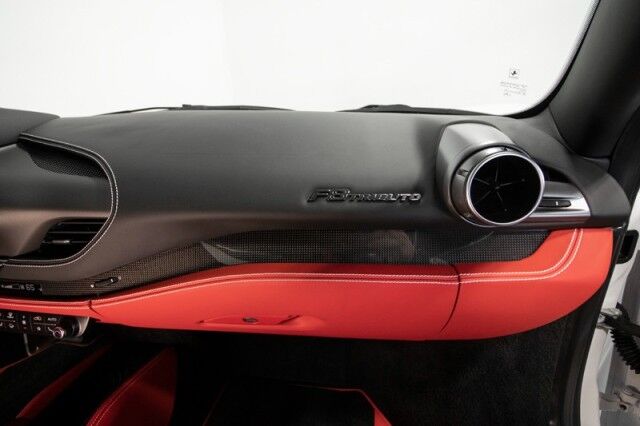 2022 Ferrari F8 Tributo *WHITE ON RED* *$56,548 IN OPTIONS* *ONLY 3700 MILES* San Diego CA