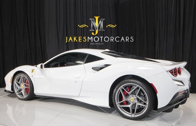 2022 Ferrari F8 Tributo *WHITE ON RED* *$56,548 IN OPTIONS* *ONLY 3700 MILES* San Diego CA