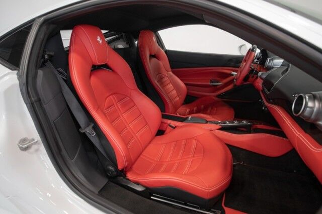 2022 Ferrari F8 Tributo *WHITE ON RED* *$56,548 IN OPTIONS* *ONLY 3700 MILES* San Diego CA