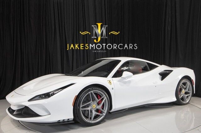 2022 Ferrari F8 Tributo *WHITE ON RED* *$56,548 IN OPTIONS* *ONLY 3700 MILES*
